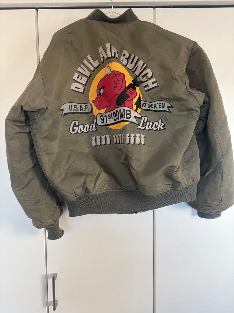 デッドマン　MA-1 フライトジャケット 44サイズ