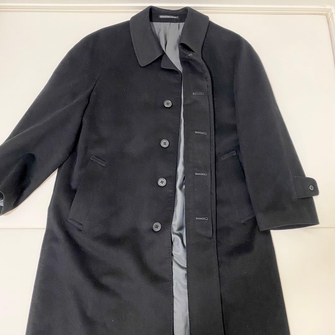 最高級 ロロピアーナ社×京王百貨店　カシミヤ100％ コート　黒　ロングコート