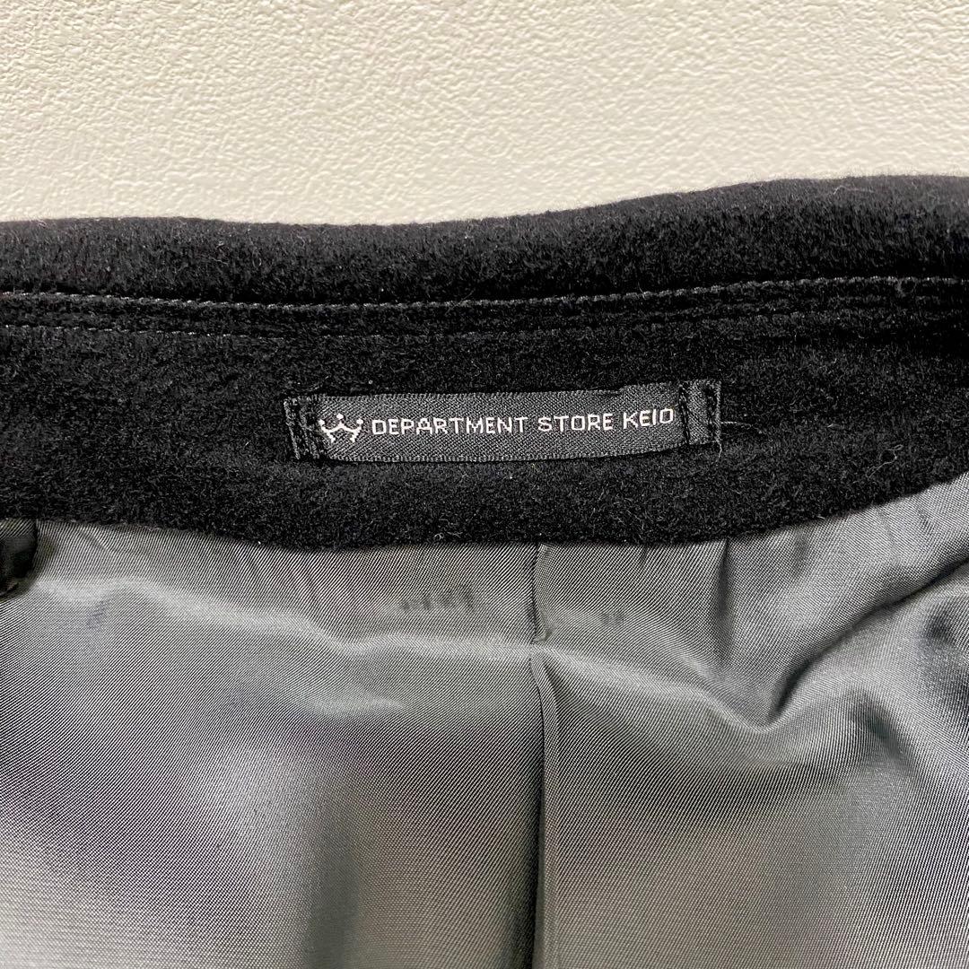 最高級 ロロピアーナ社×京王百貨店　カシミヤ100％ コート　黒　ロングコート