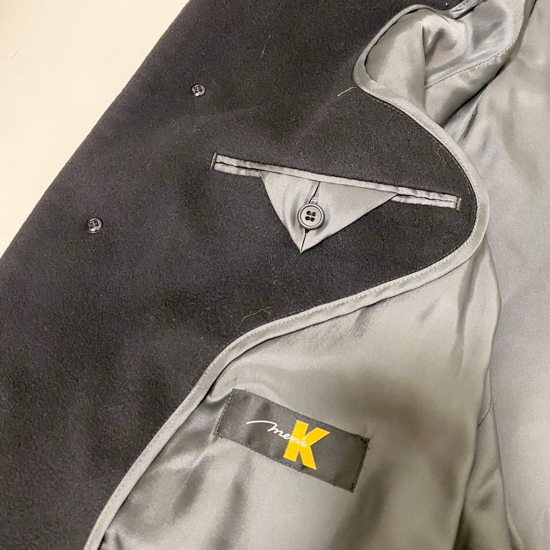 最高級 ロロピアーナ社×京王百貨店　カシミヤ100％ コート　黒　ロングコート