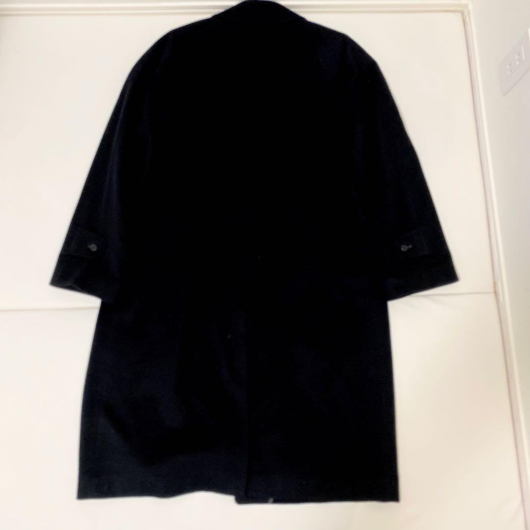 最高級 ロロピアーナ社×京王百貨店　カシミヤ100％ コート　黒　ロングコート