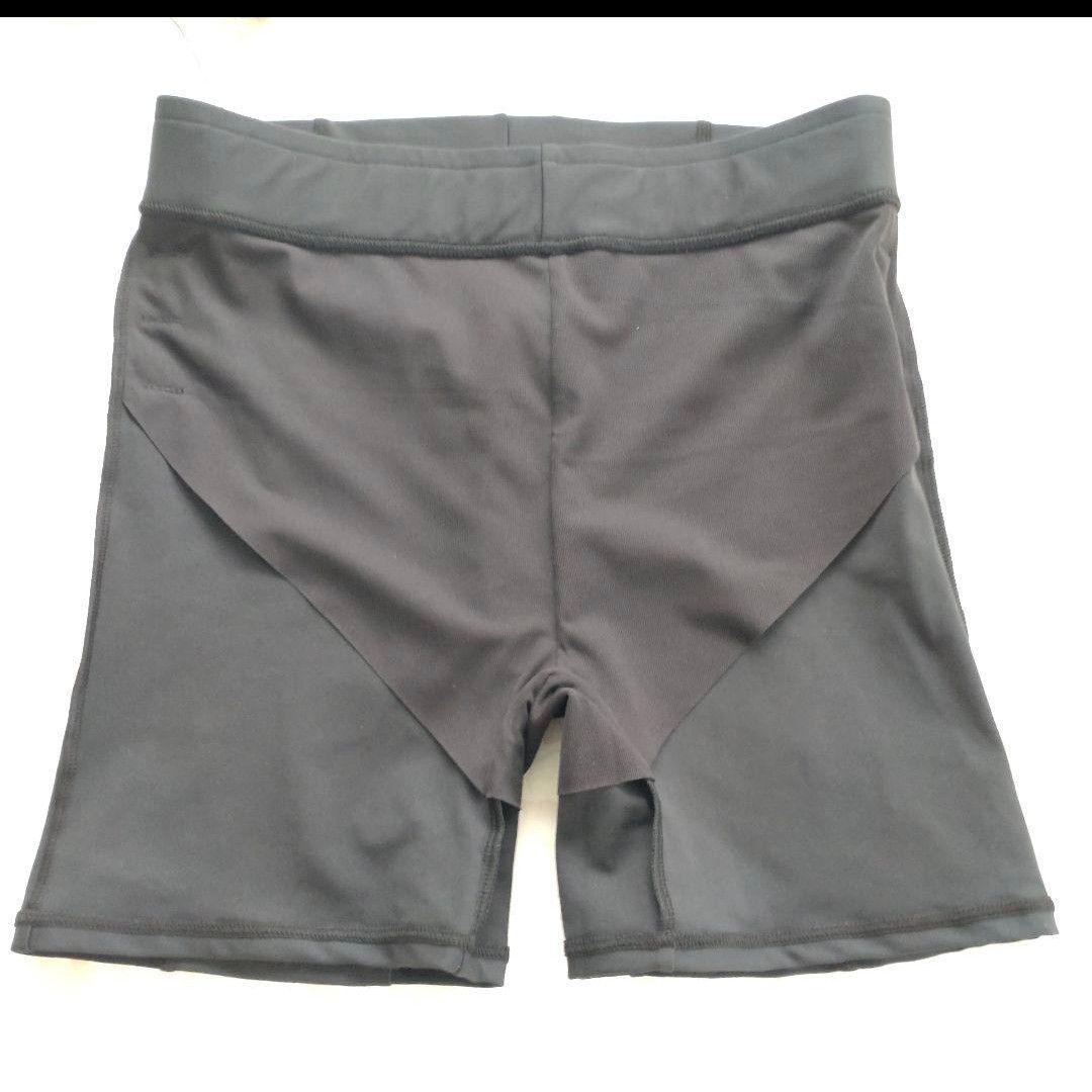 O 新品 speedo フィットネス水着 ボタン付 セパレート 生地厚