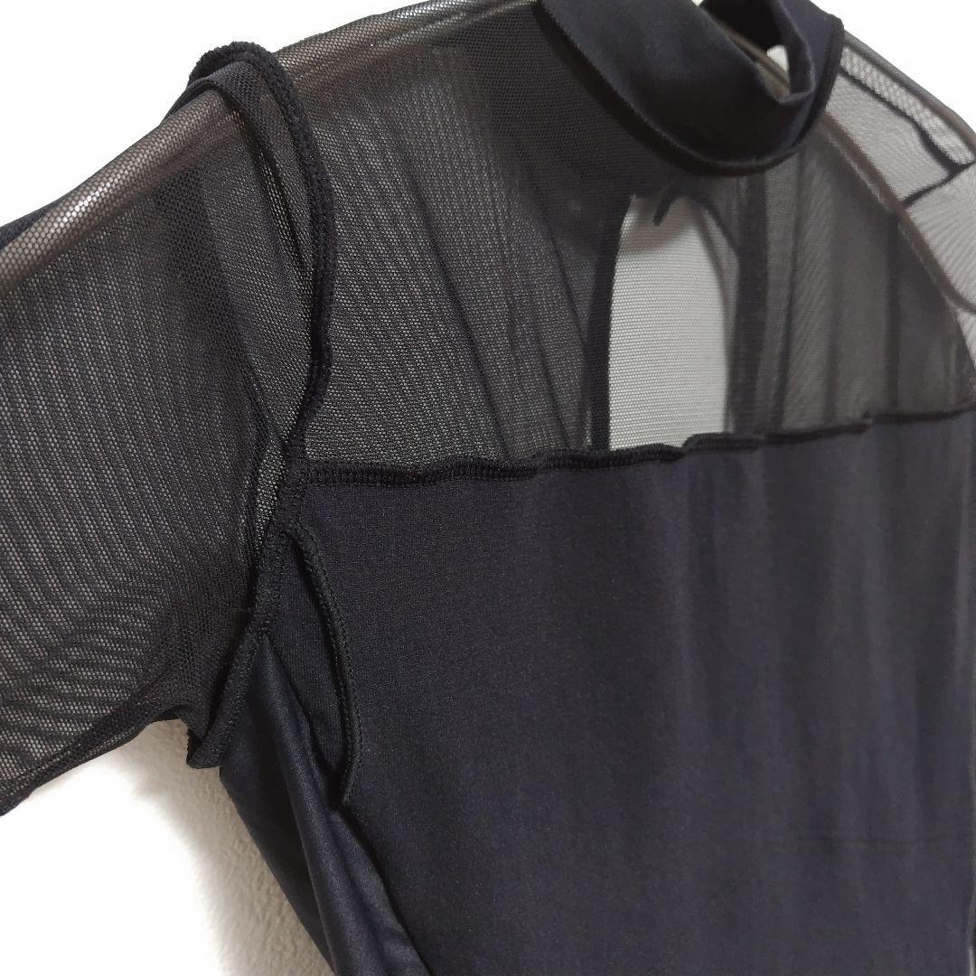 フリード Nela ハイネックレオタード 黒 長袖＊ バレエ ダンス チャコット