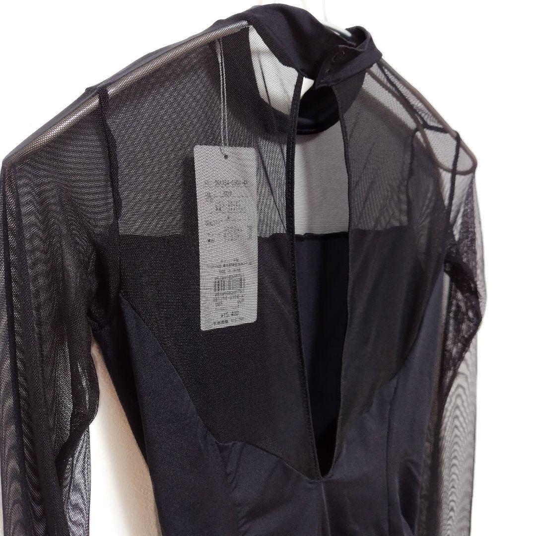 フリード Nela ハイネックレオタード 黒 長袖＊ バレエ ダンス チャコット