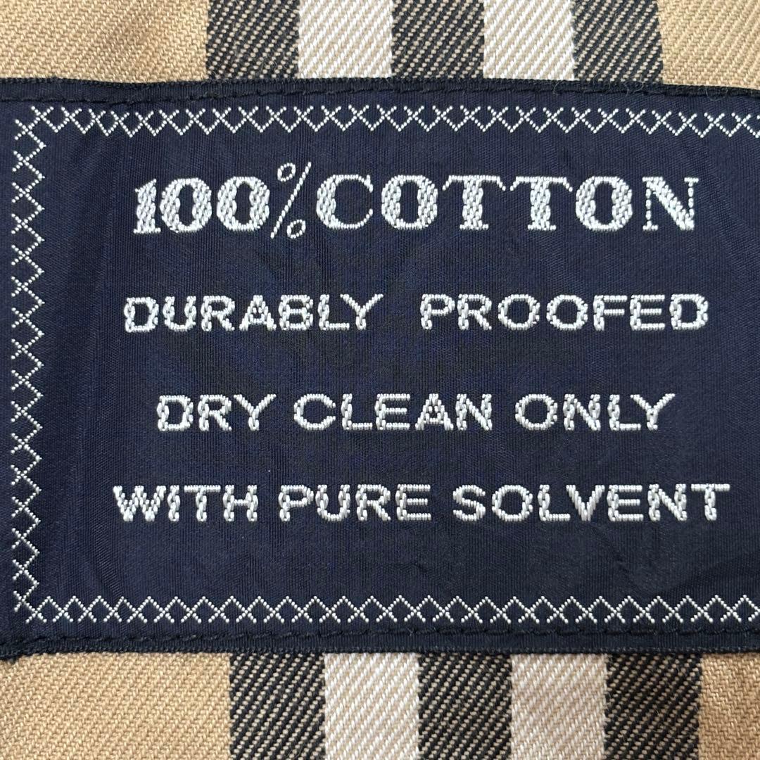 極希少 バーバリー 80年代物 ノバチェック ステンカラーコート 濃紺