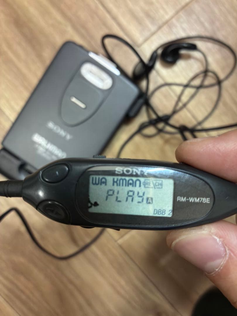 SONY WALKMAN カセットプレーヤー WM-EX1 動作品