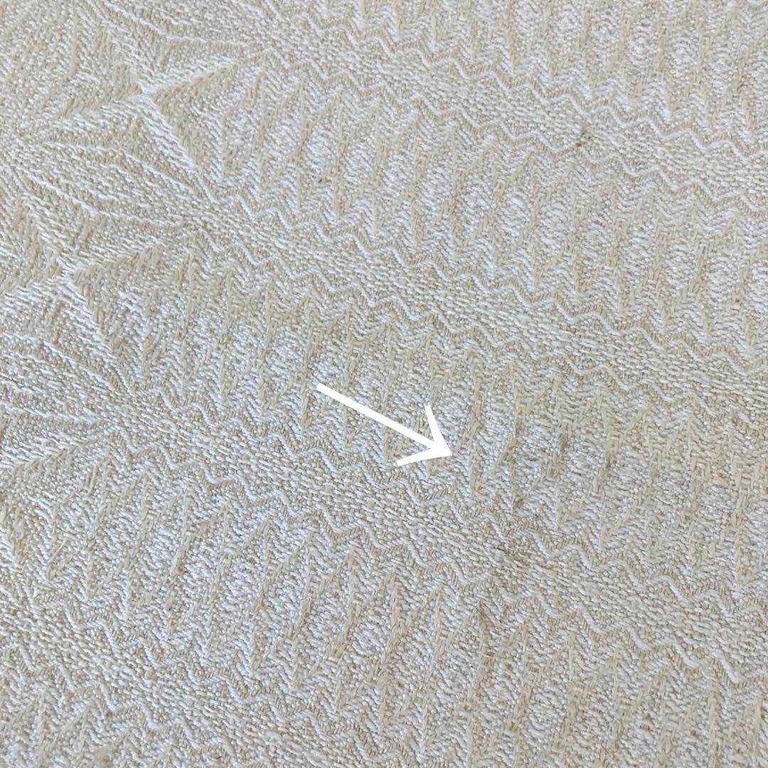 SWC216北欧ヴィンテージ1950s伝統織りリネンのテーブルクロス（特大サイズ