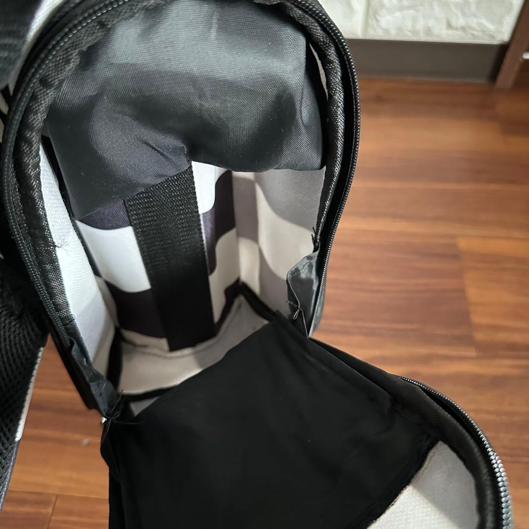 未使用 AZROF スタンド 6.5型 キャディバッグ チェッカーBK