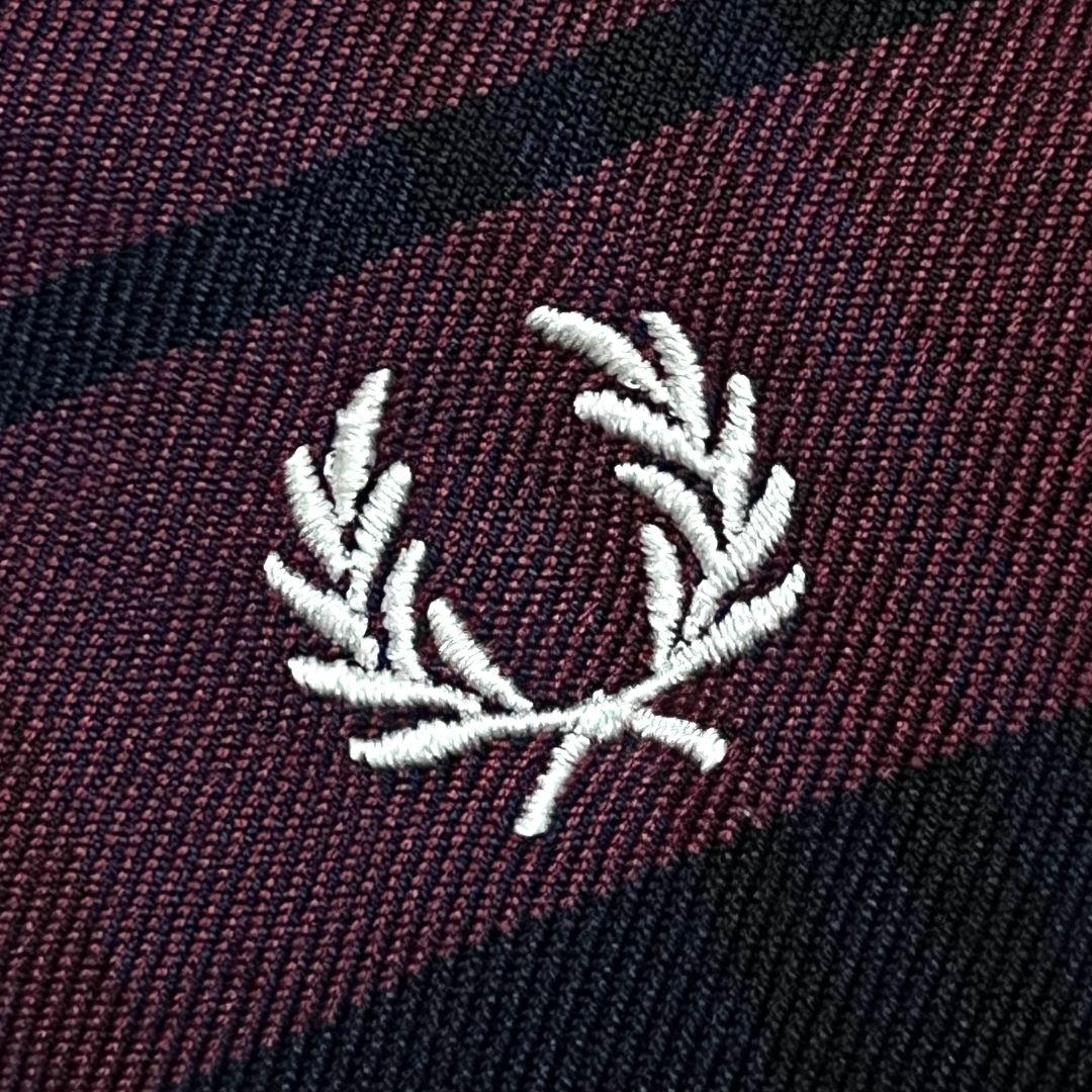 【高級】【M】FRED PERRY チェック柄 シャツワンピース レディース