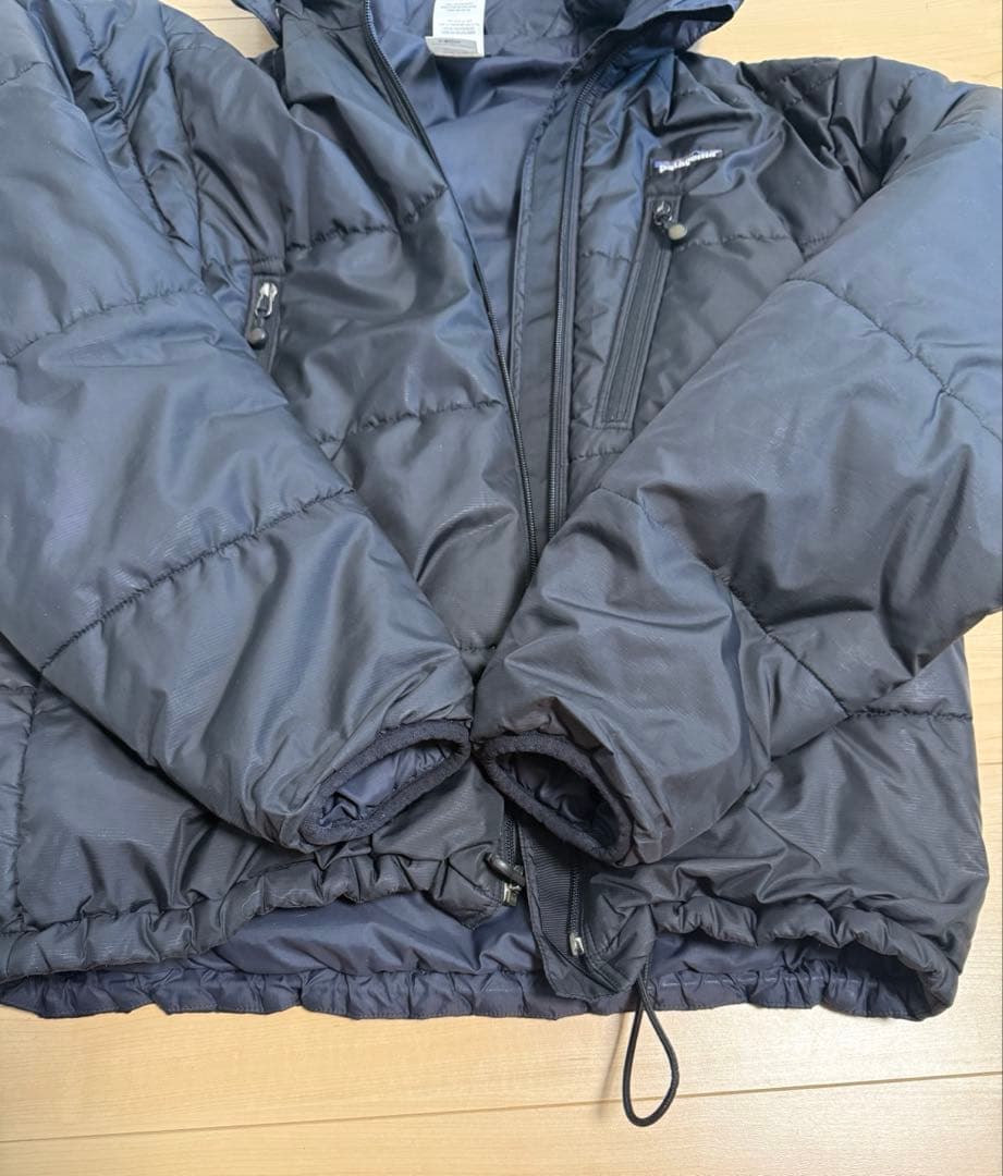 《00s》パタゴニア パフジャケット ブラック メンズSサイズ 83990F4