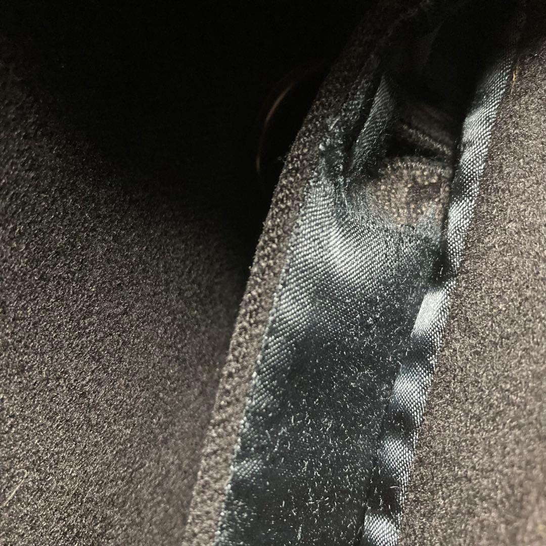 【カシミア混】Paul Smith ステンカラーコート ロングコート　黒