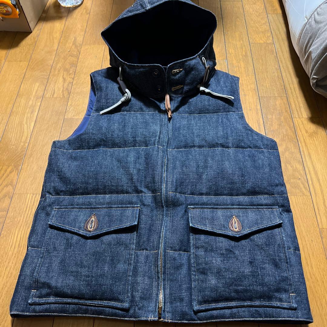 ストップライトstop light　ジェラート　コリンボ　デニムダウンベスト