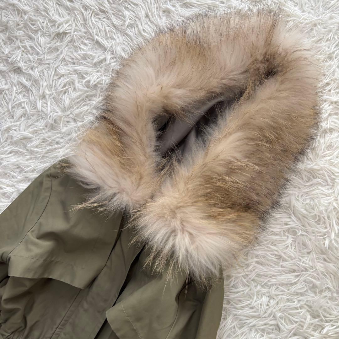 3way】グレースコンチネンタル レッキス ラクーン ロングダウンモッズ