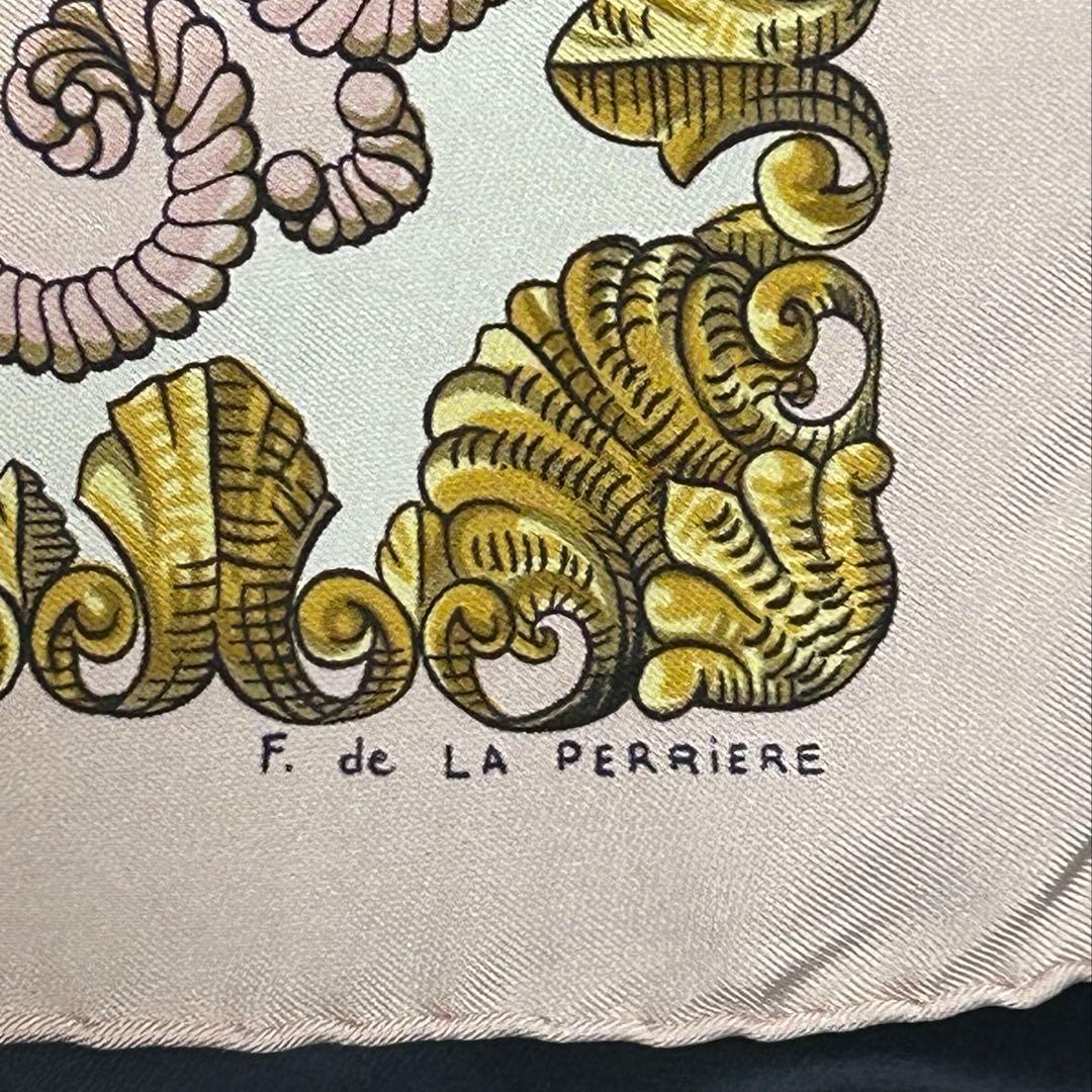 HERMES／カレ90 LVDOVICVS MAGNVS スカーフ　冊子付き