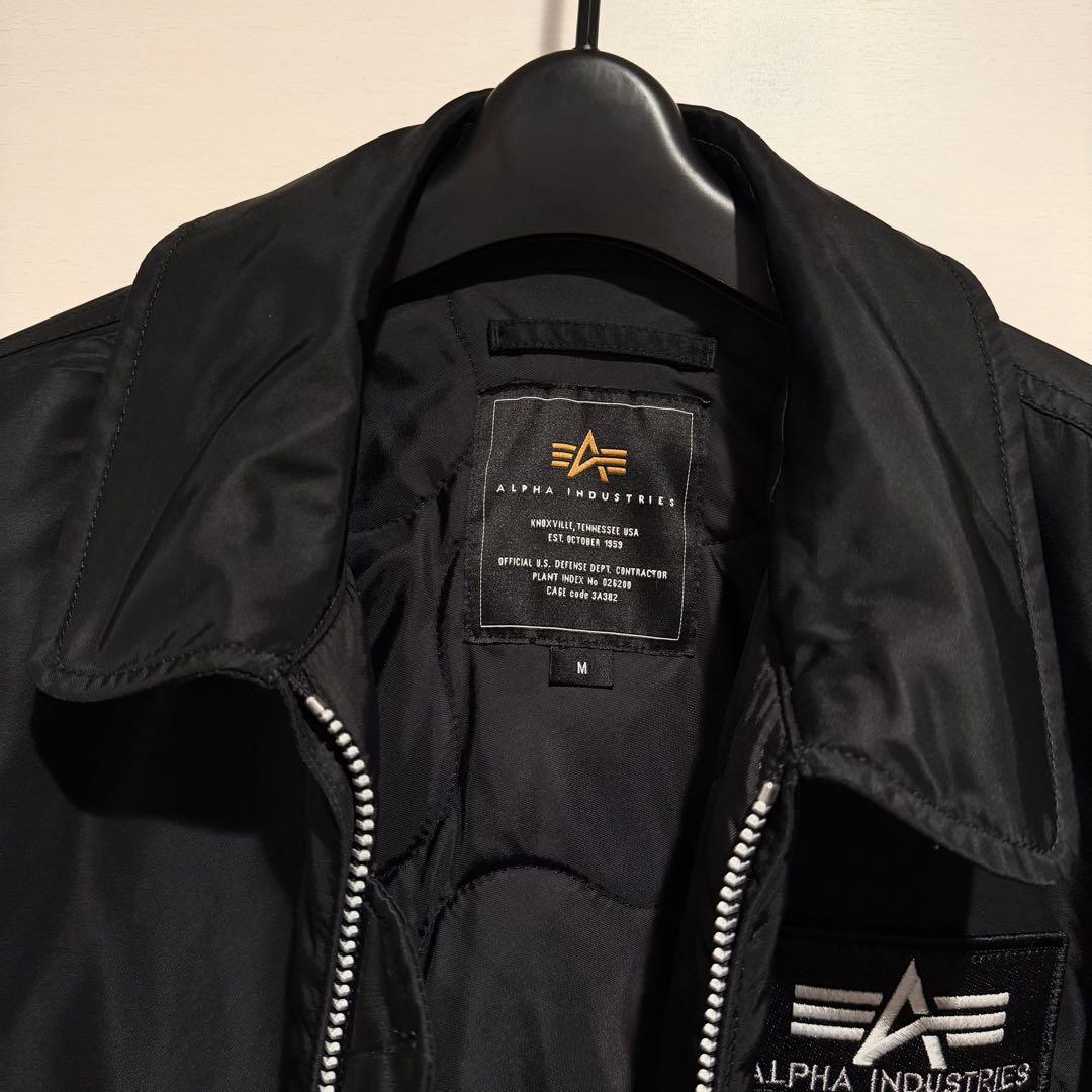 美品‼️アルファインダストリーズ フライトジャケット CWU-45P 米空軍 黒