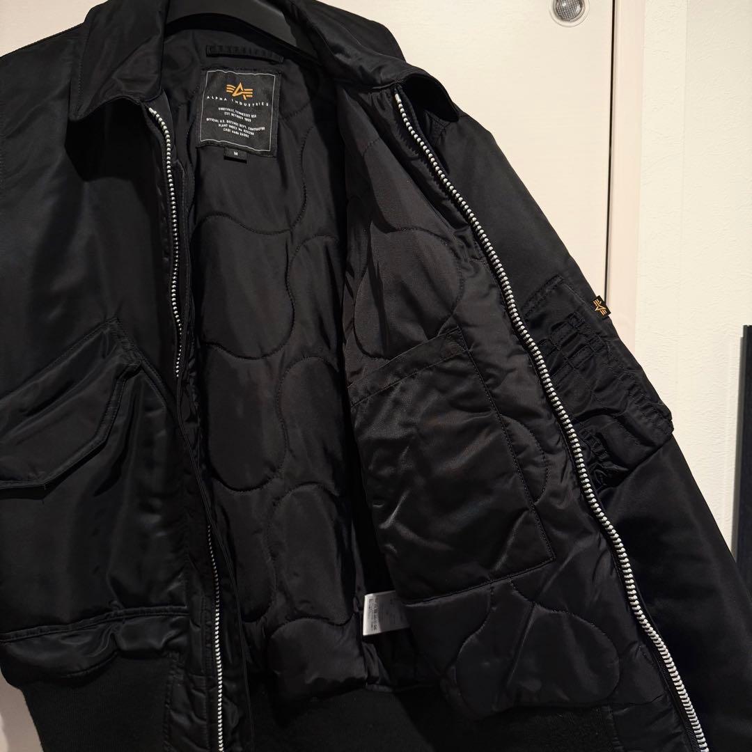 美品‼️アルファインダストリーズ フライトジャケット CWU-45P 米空軍 黒