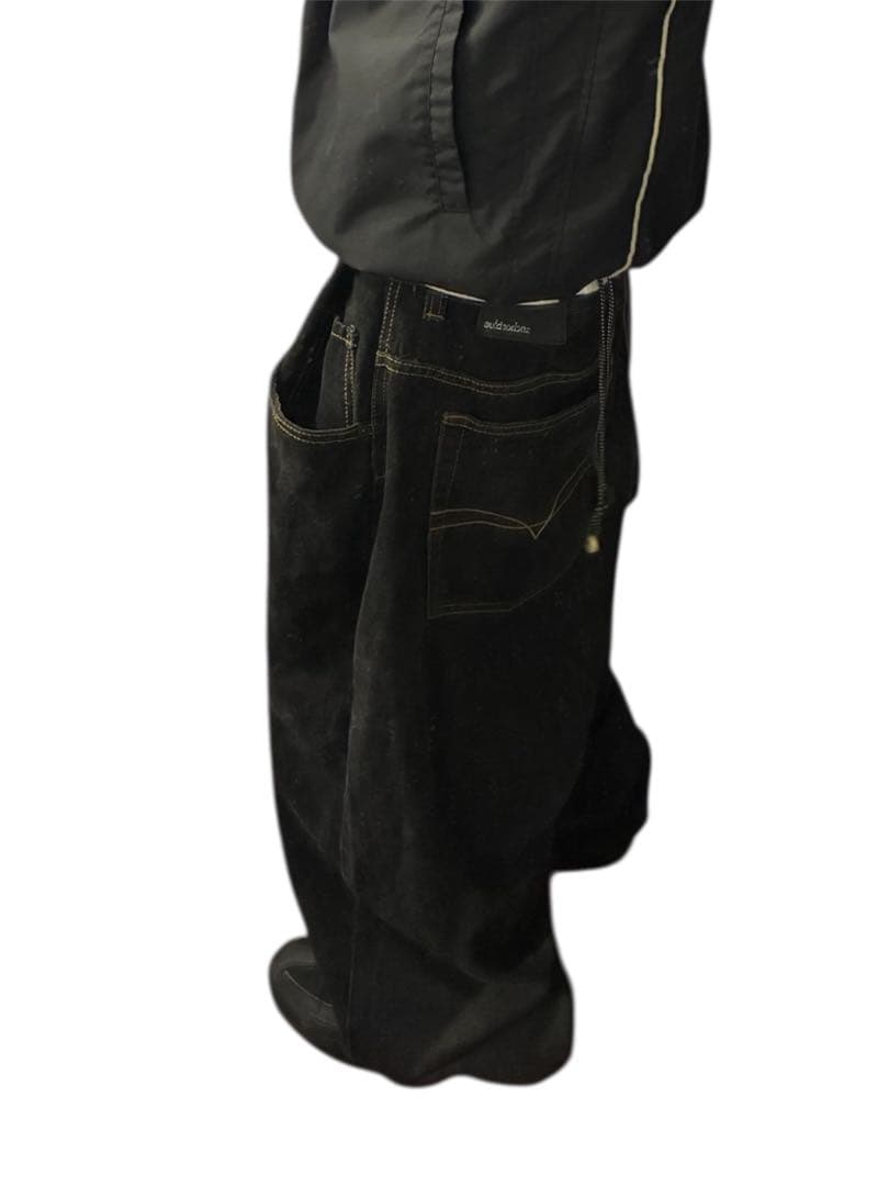 anchor blue 00s 極太 buggy pants W42