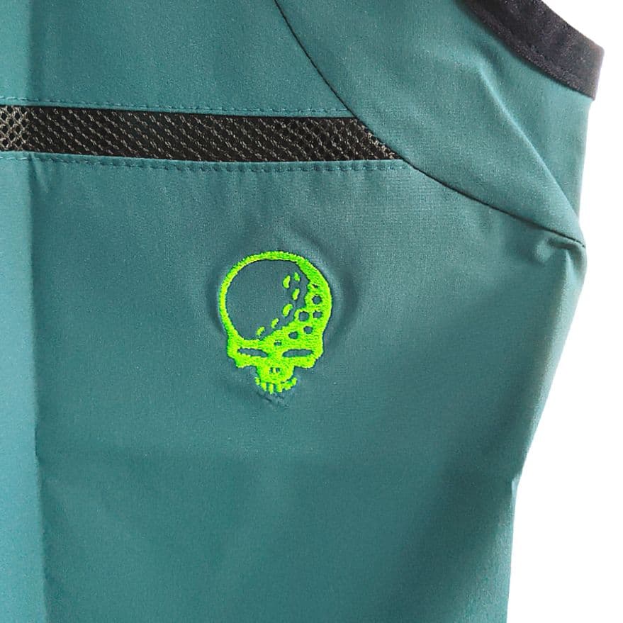 新品 ラッセルノ ルチャ ゴルフベスト メンズM マスクマン ドクロ アイレット