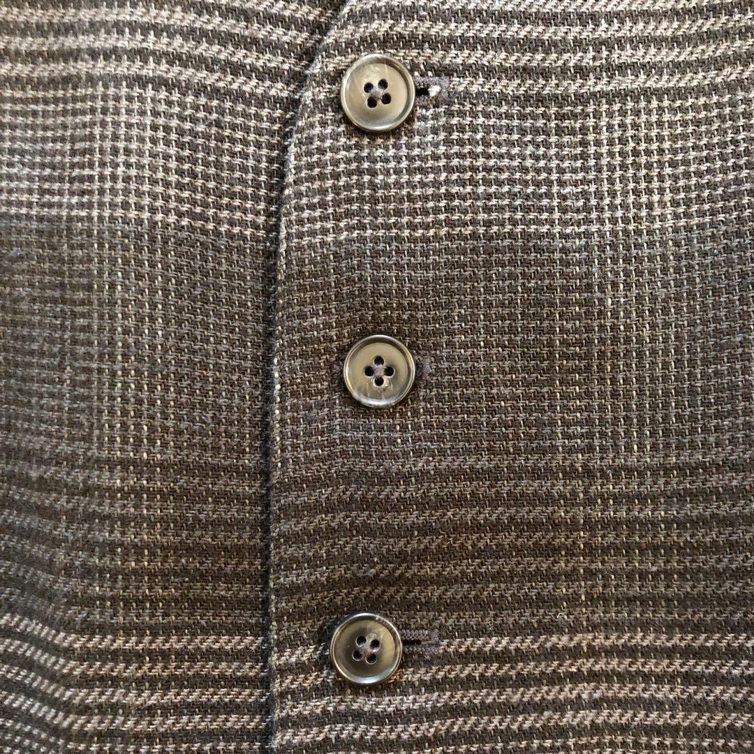 オールドジョーOLD JOEジェンツベスト38グレンチェック201OJ-VT01