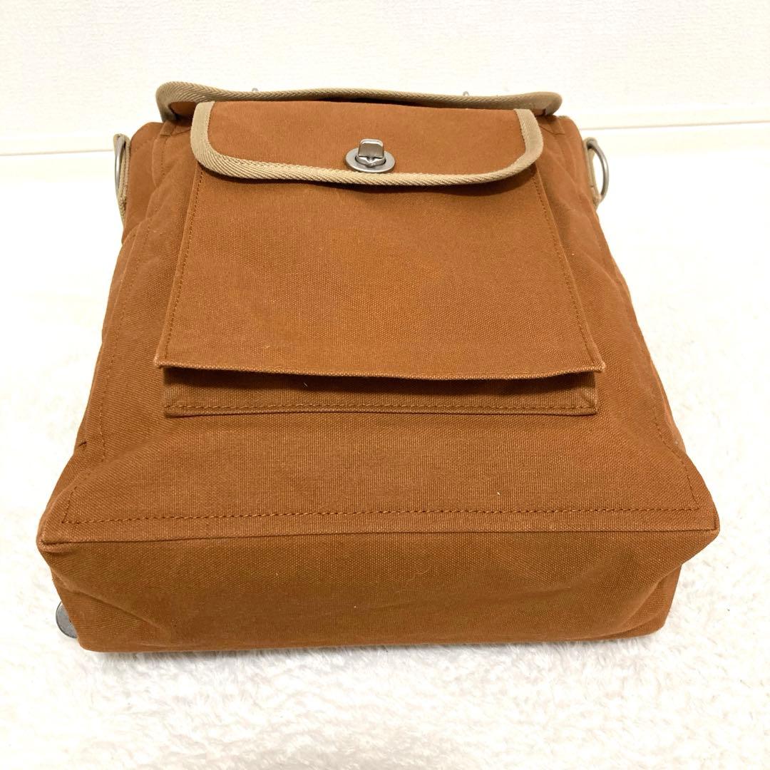 美品 一澤帆布 A4可 2way 斜めがけ可 リュック ショルダーバッグ 男女可