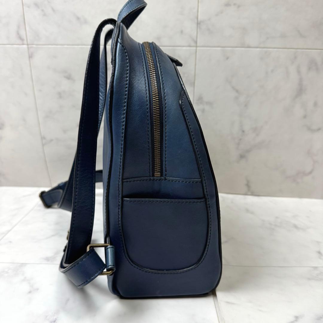 【希少】MOTHER HOUSE バックパック レザー リュウセイ ブルー