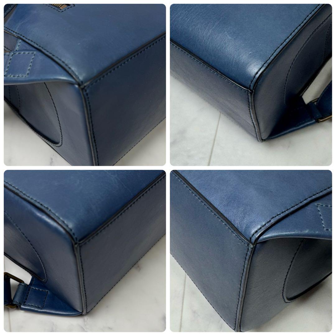 【希少】MOTHER HOUSE バックパック レザー リュウセイ ブルー