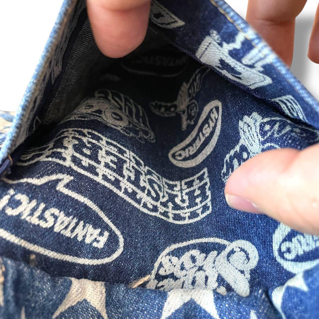 ヒステリックグラマー リュック デニム 星柄 スター 総柄 インディゴ