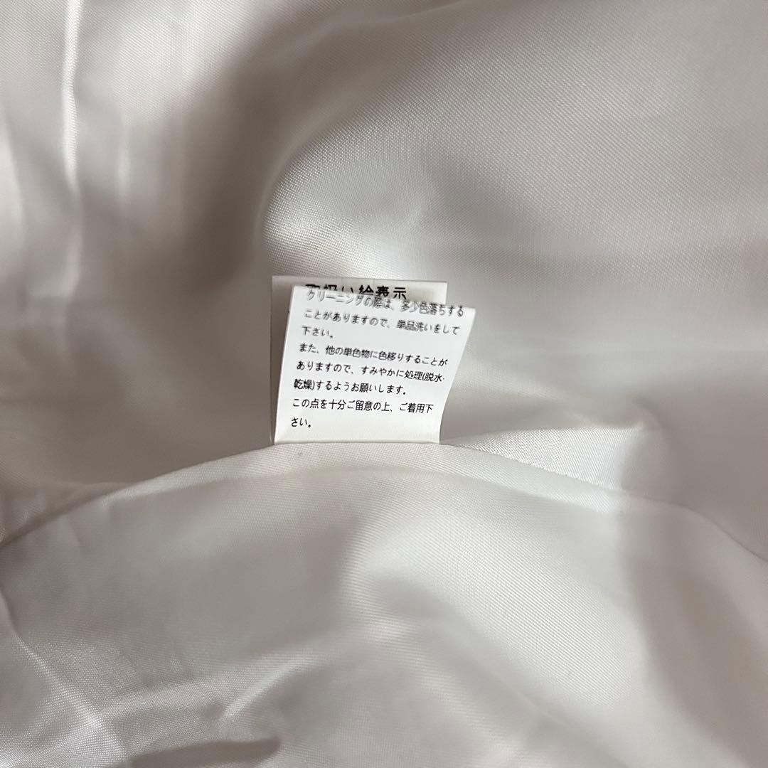 訳あり★MA＊RS ポケットレースシャギーロングコート 地雷系 量産型 ホワイト