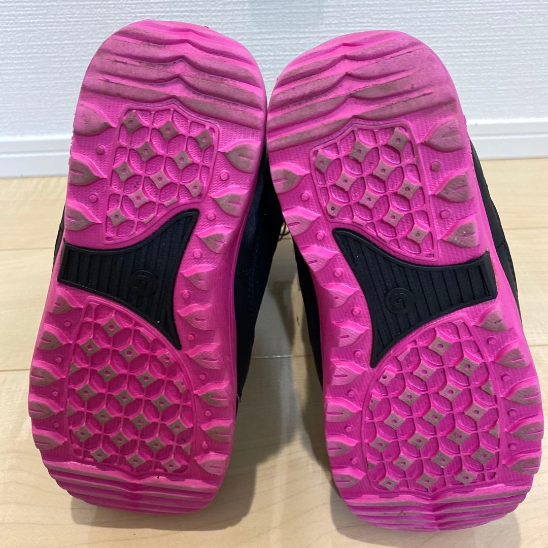 【美品_即日発送】BURTON スノボMINT-ASIAN FIT 22.5cm