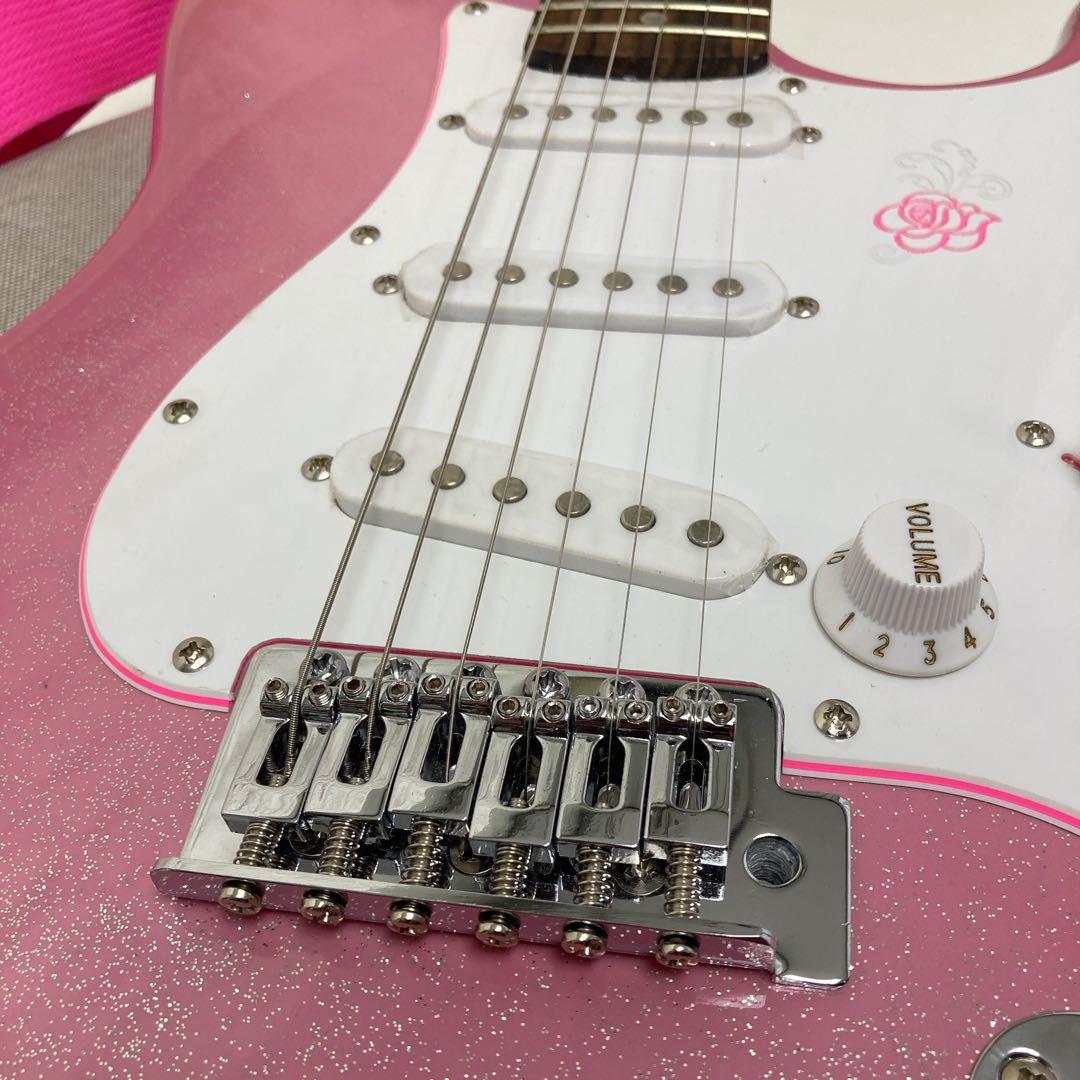 GYPSY ROSE 女子向けエレキギター ストラトタイプ - メルカリ