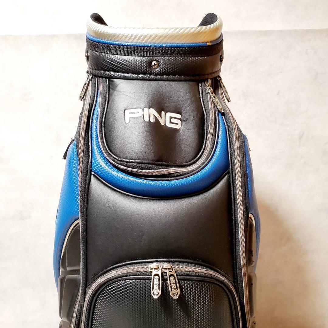 PING ピン ゴルフバッグ キャディバッグ 9.0型 3点式ショルダー