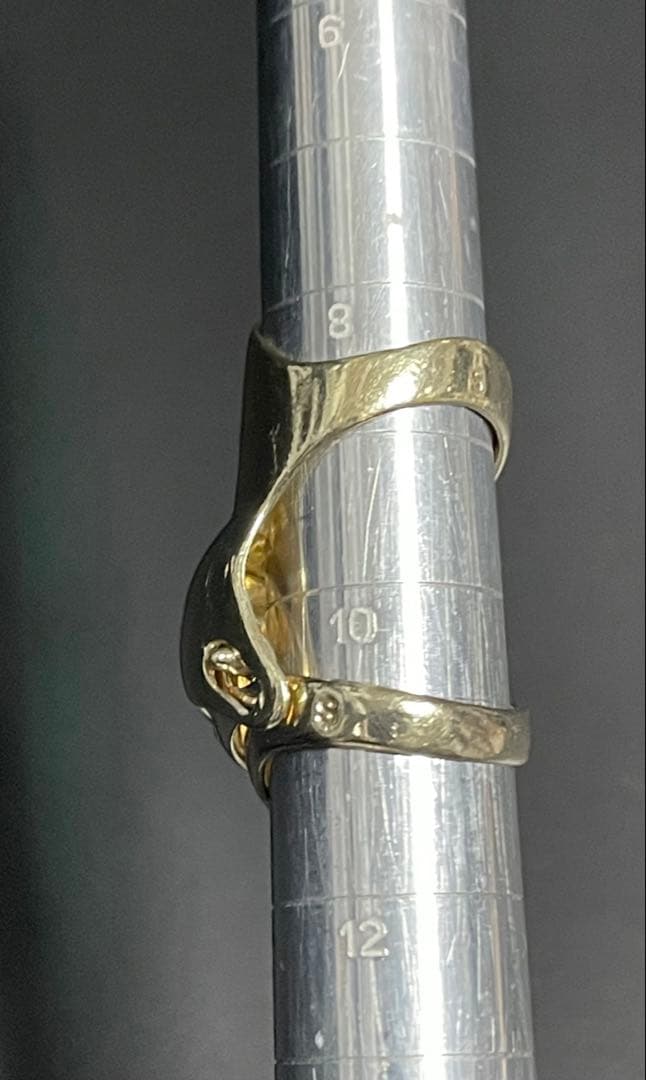 S11号ゴールド廃盤JSBヴィヴィアンウエストウッド正規品ナックルリングNANA