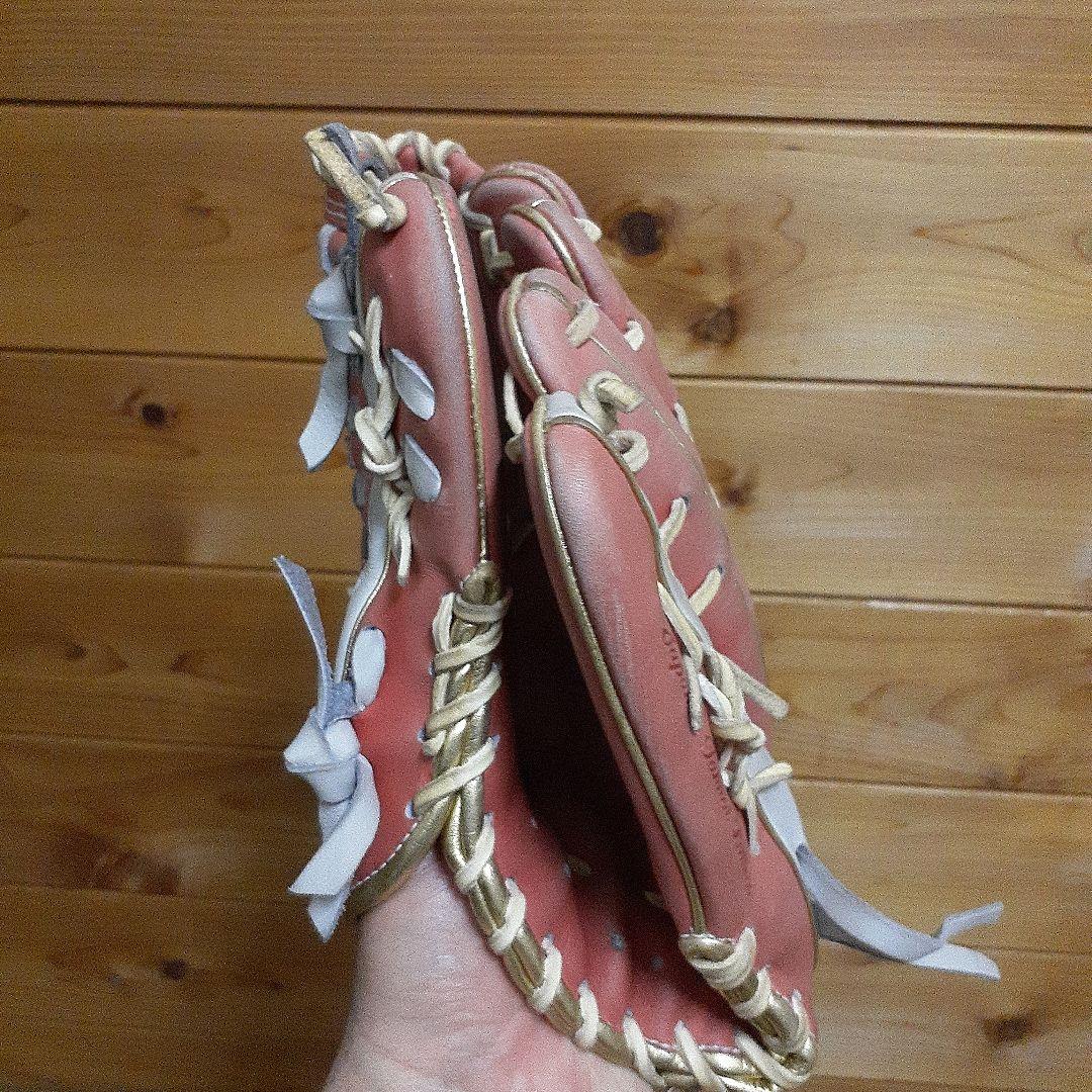 ZETT Pro Status 軟式グローブ ピンク