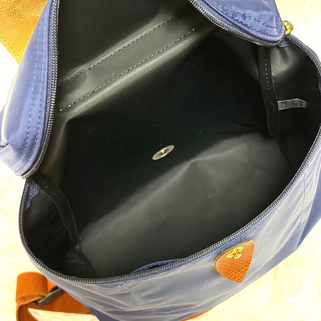 Longchamp ロンシャン プリアージュ リュック　ネイビー