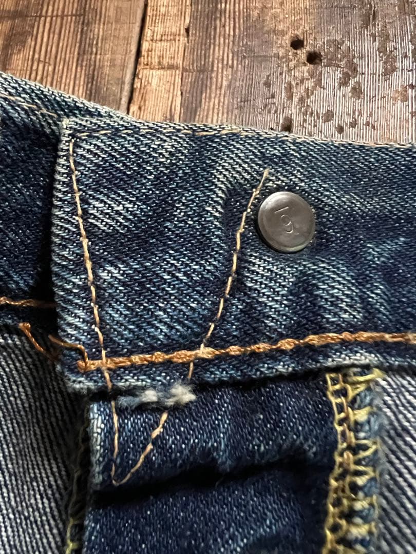 60s levi's 501 BIGE Sタイプ初期　ゴールデンサイズW90cm