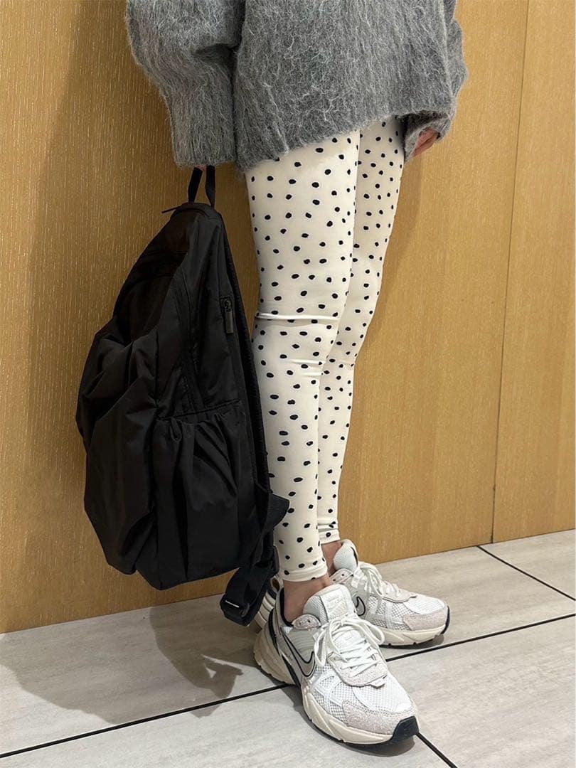 emmi eco 撥水ギャザーボディーバックパック ブラック