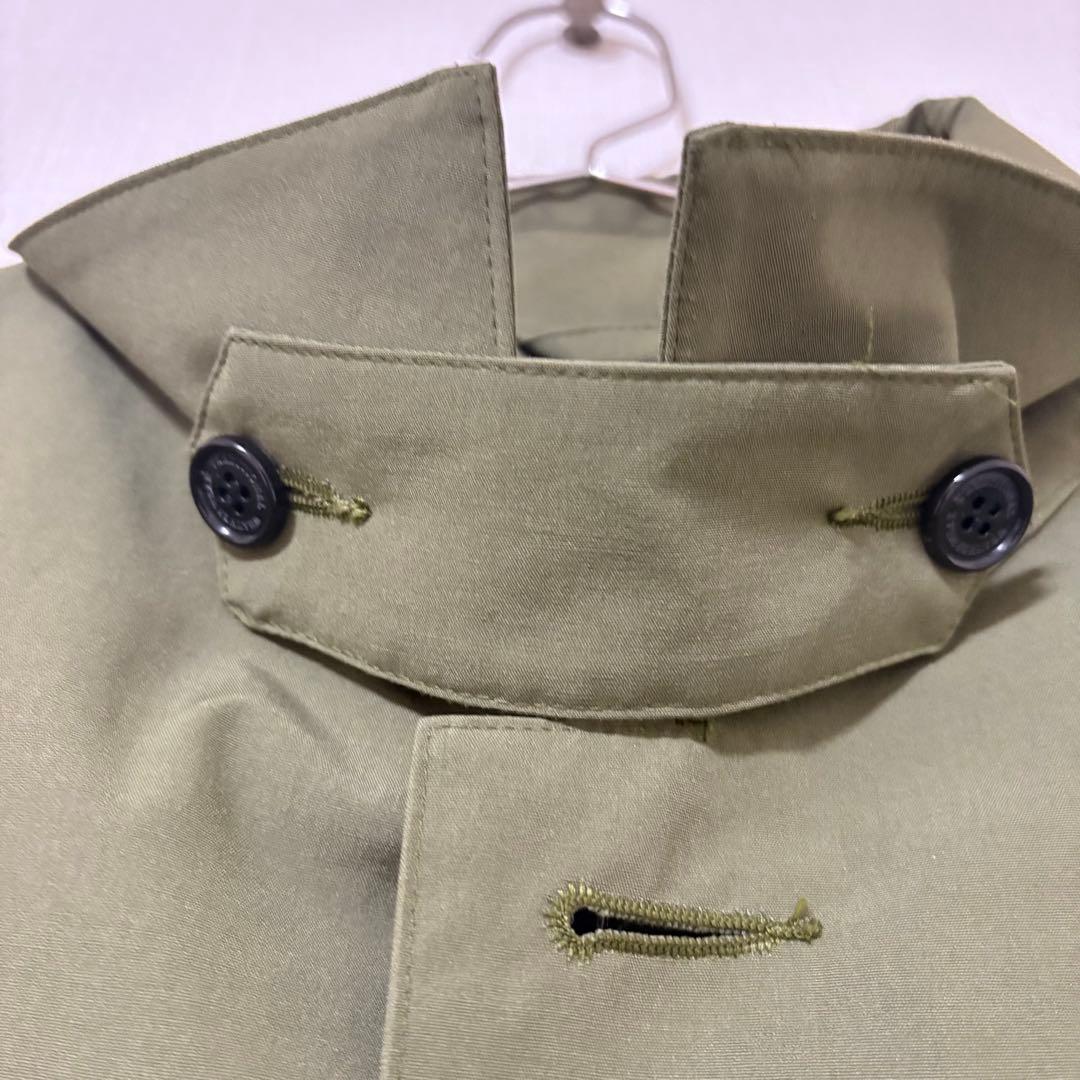 トラディショナルウェザーウェアー　ダービー　カーキ　ステンカラーコート　アウター