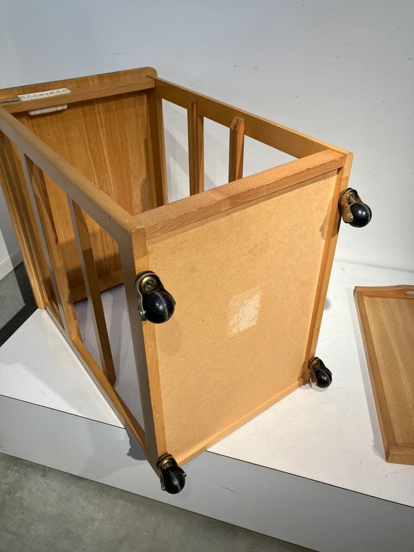 曙工芸、オールド、キッチンワゴン、レトロ、和モダン、キツツキ