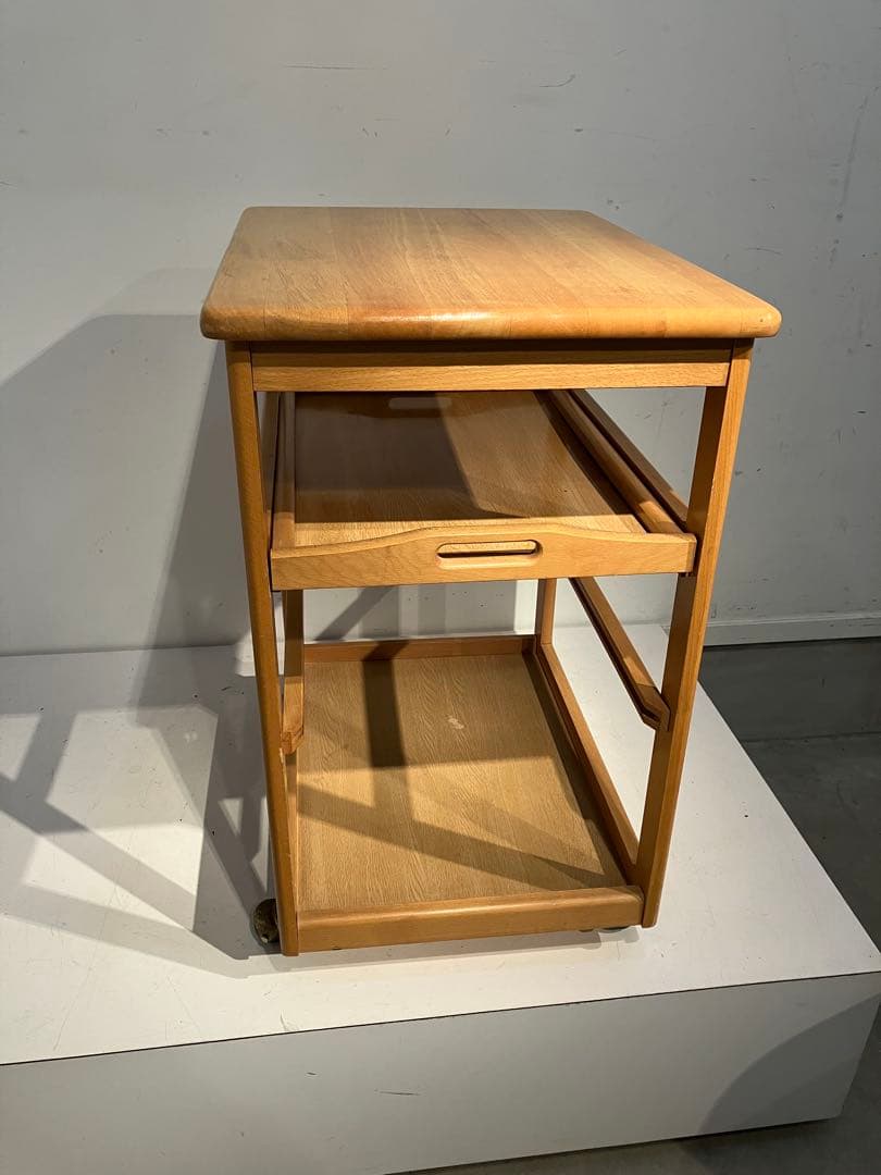 曙工芸、オールド、キッチンワゴン、レトロ、和モダン、キツツキ