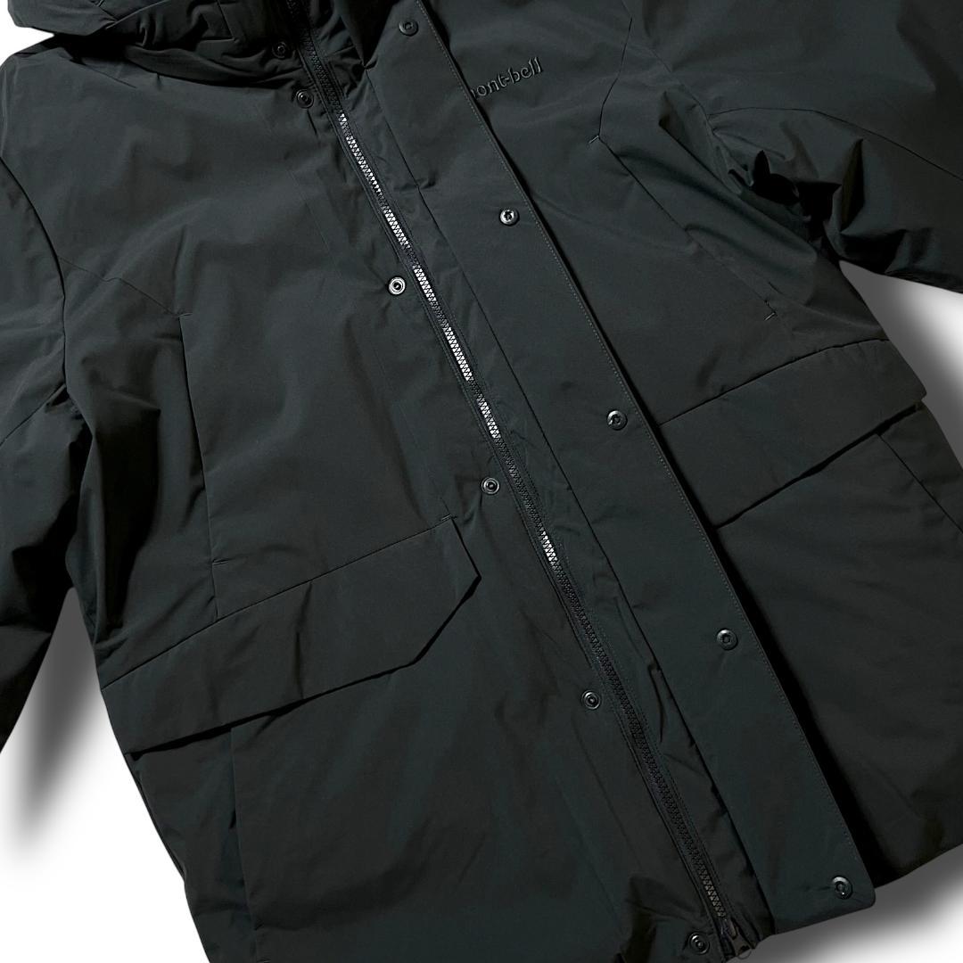 定4.5万 新品 XL モンベル フルジップ 2wayフードエコダウンジャケット