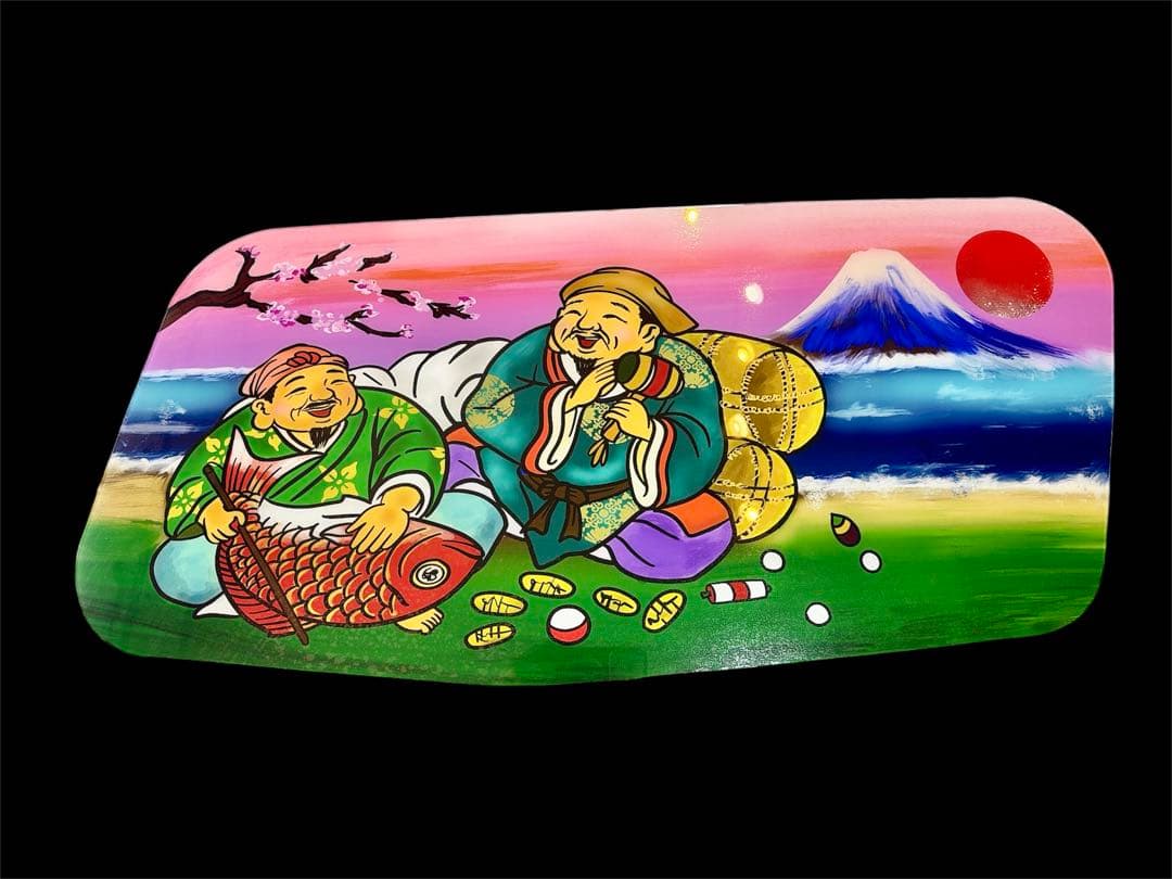 ふそう スーパーグレート 安全窓 デコトラ 七福神 アンドン