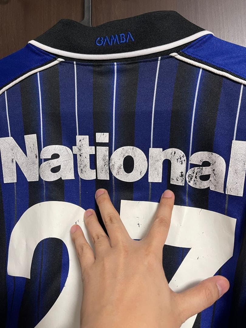 中古 ガンバ大阪 2001-02 ユニフォーム 27 橋本英郎 S-M サイズ - メルカリ