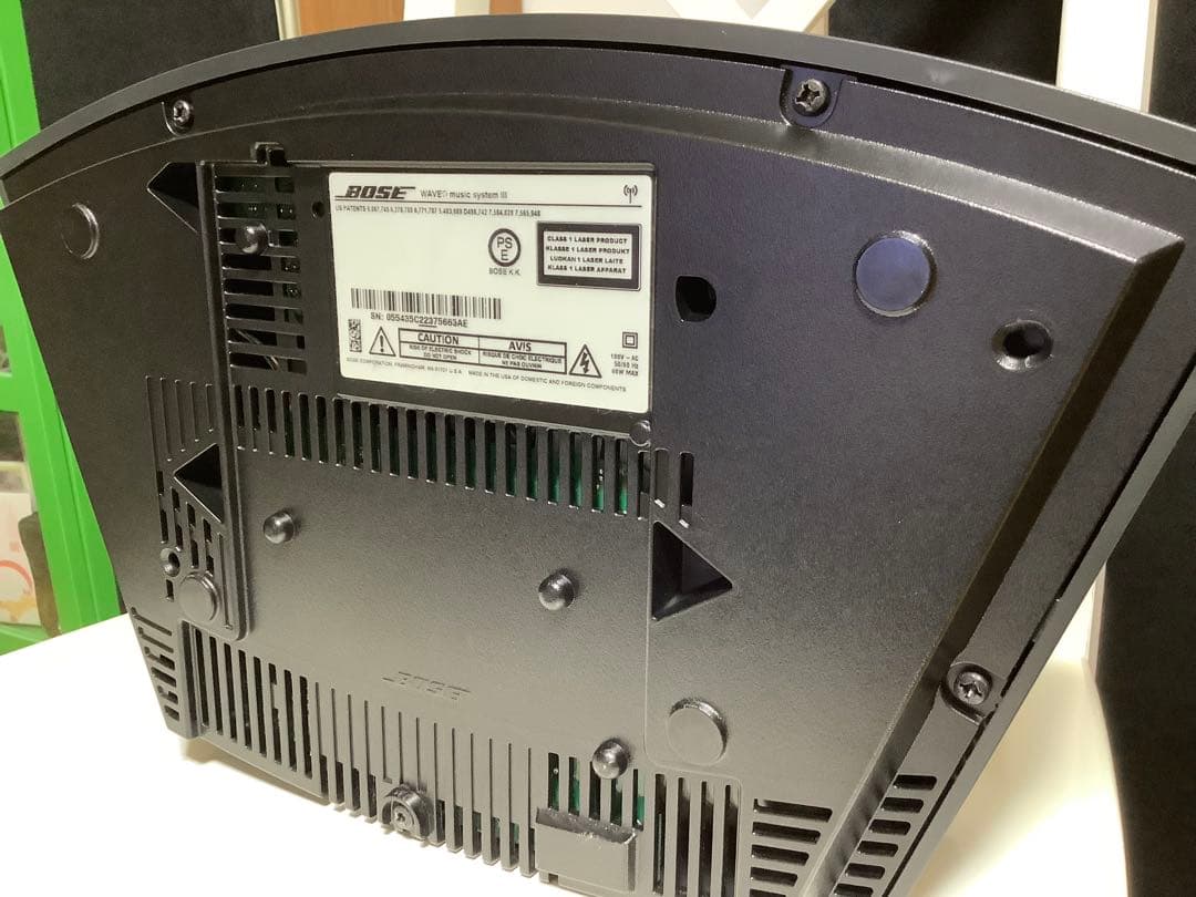 値下げ【完動品】BOSE WAVE Music System III リモコン有