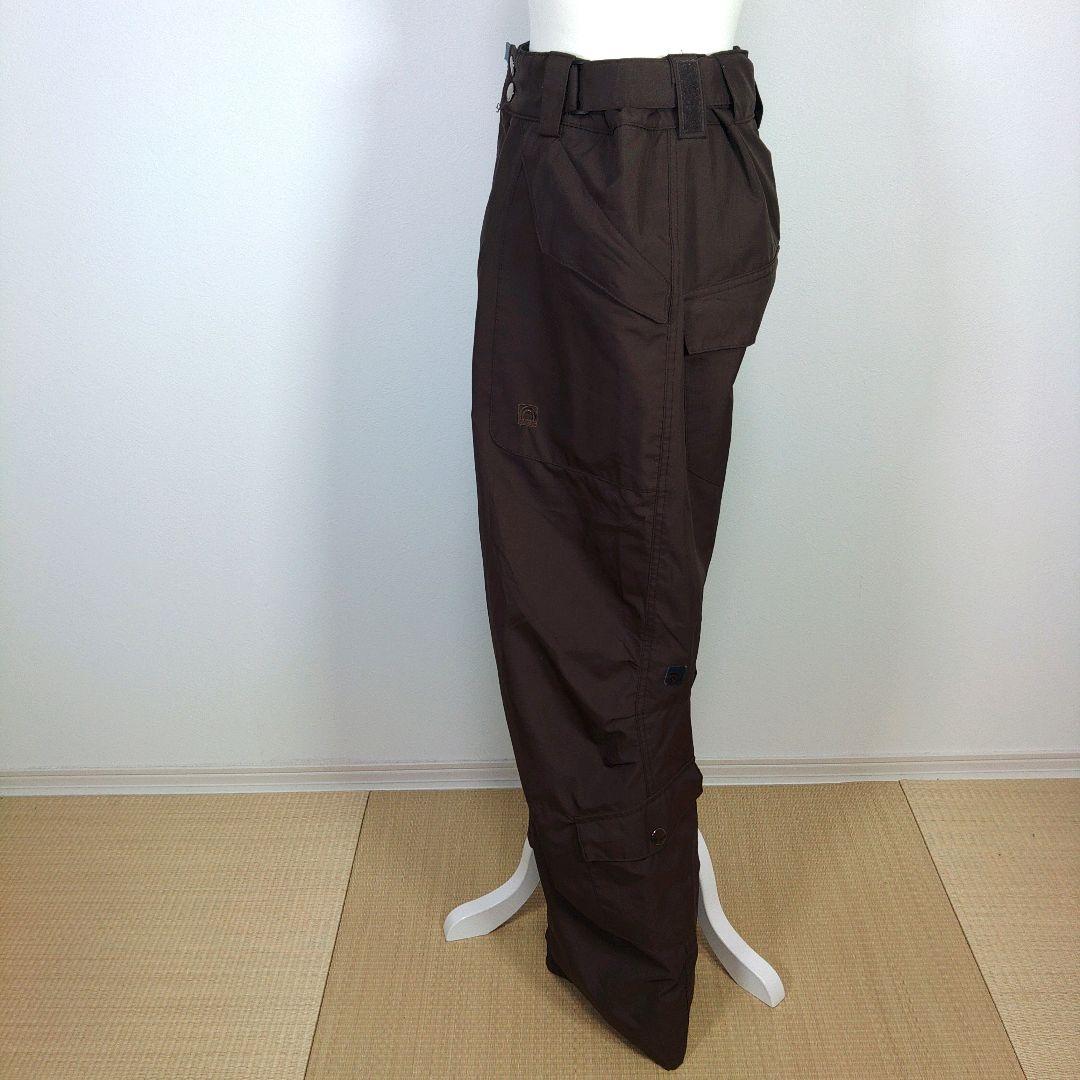 レディース　L　スキー　スノーボードウェア　上下セット　ピンク　ブラウン　茶色