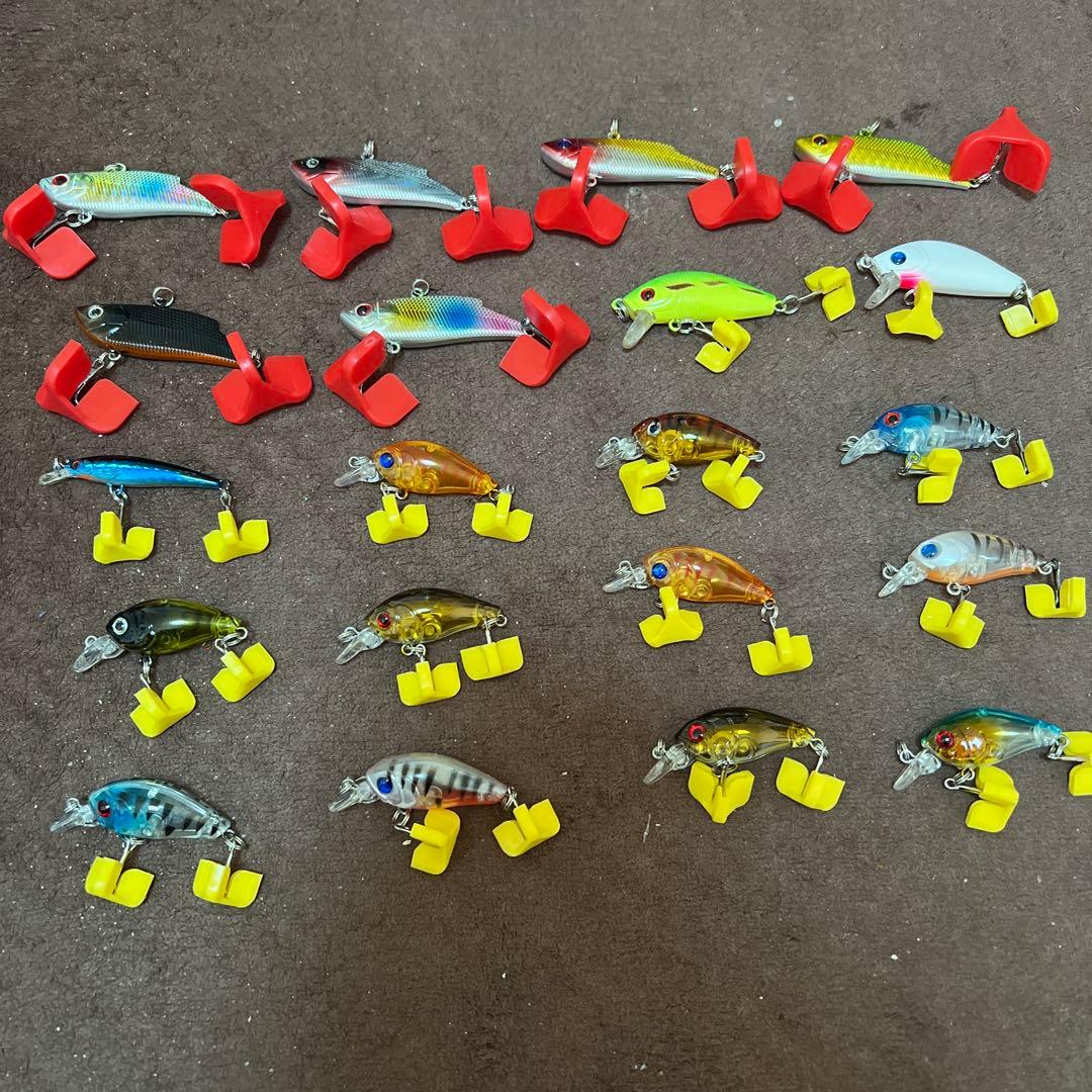 バス釣り引退まとめてミノー・プラグセット 多色 100個以上セット③