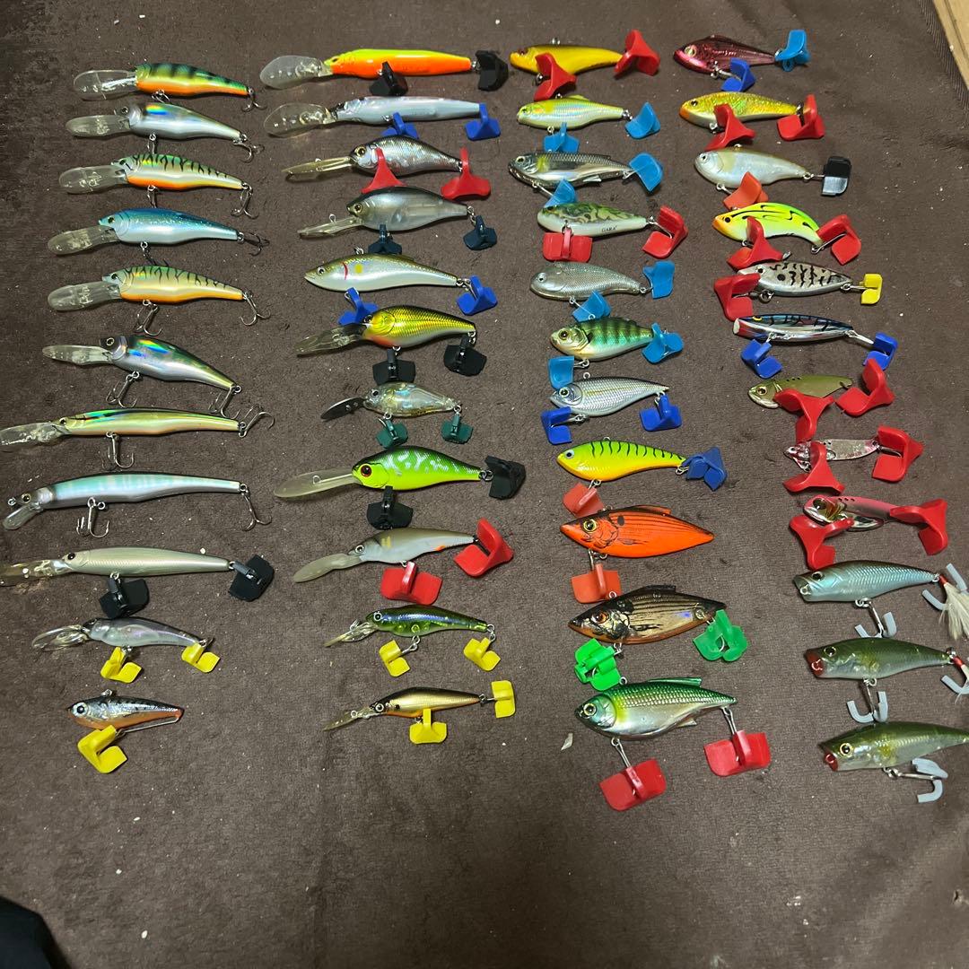 バス釣り引退まとめてミノー・プラグセット 多色 100個以上セット③