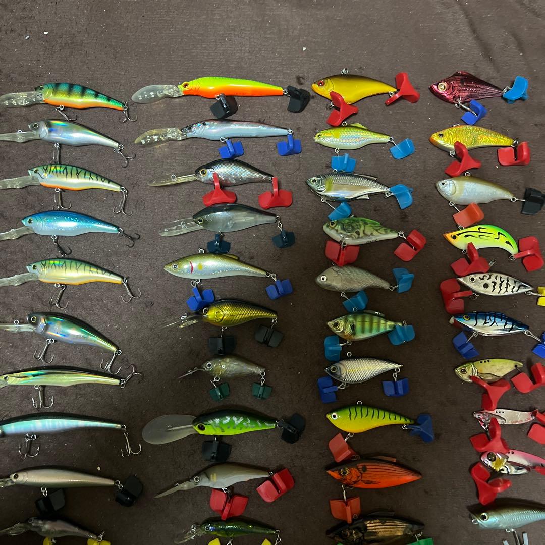 バス釣り引退まとめてミノー・プラグセット 多色 100個以上セット③