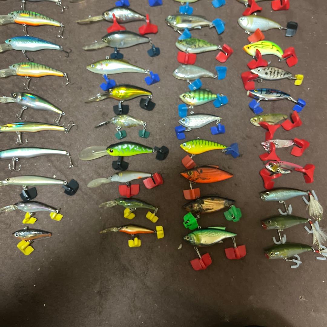 バス釣り引退まとめてミノー・プラグセット 多色 100個以上セット③