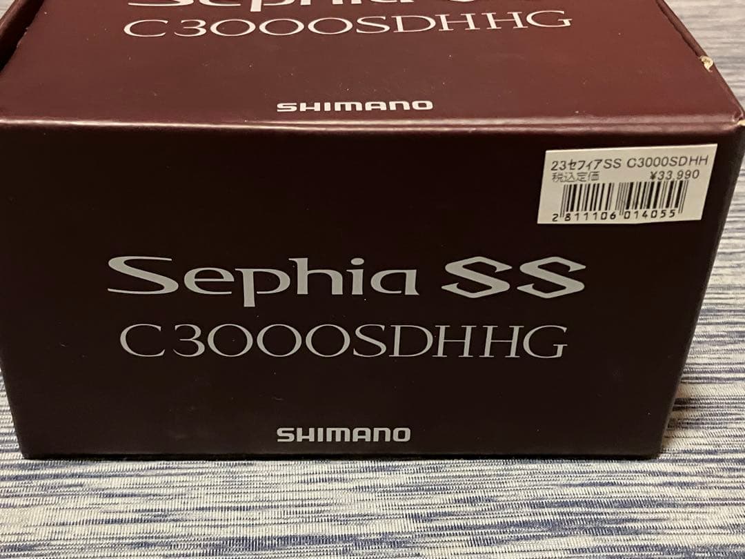 超美品 シマノ純正 23 セフィアSS C3000 SDHHG ダブルハンドル