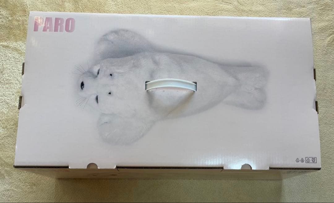 42万 ほぼ未使 最新 paro アザラシ型メンタルコミットロボット パロ ai